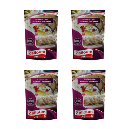 Eggplant Dip - Baba Ganoush Special Bundle of 4 Pouches of 135 gm