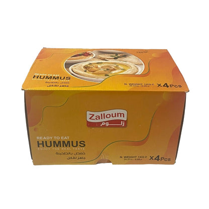 Original Hummus ( Box of 4 Pouches of 1000 gm )